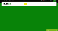 Desktop Screenshot of major-equipment.com