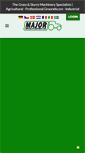 Mobile Screenshot of major-equipment.com